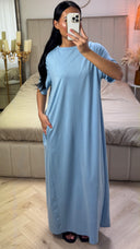 Abaya met Korte Mouwen – Viscoseblend