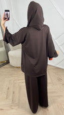 Burkini Set met Contrastdetails en Sportieve Halssluiting
