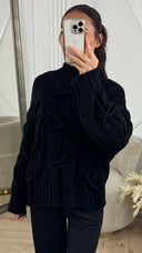 Chunky Twist Cable Knit Trui