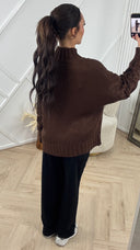 Chunky Twist Cable Knit Trui