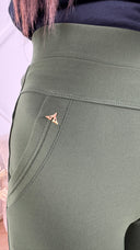 Comfy Stretch Broek met Hoge Taille 370