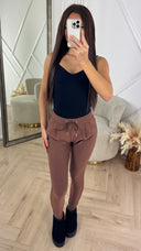 Comfy Stretch Broek met Koordsluiting 371