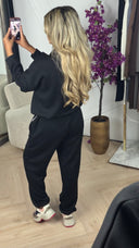 Sportief Two-Piece Set met Contrast Piping