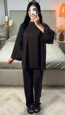 Oversized Two-Piece Set met Wijde Mouwen