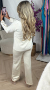 Dames vest met luxe knopen K2667