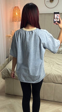 Denim T-shirt Un