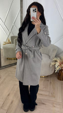 Double Breasted Belted Trenchcoat
