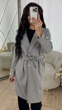 Double Breasted Belted Trenchcoat