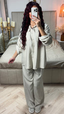 Essential Blouse Set Pocket Detail