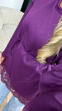 Oversized Tuniek met Kant & Ceintuur