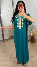 Geborduurde Maxi Kaftan met Luxe Borduursels