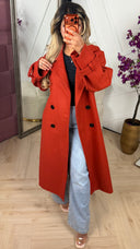 Lange Trenchcoat met Ceintuur