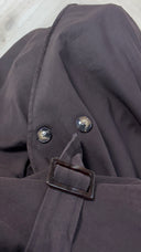 Lange Trenchcoat van Katoen met Ceintuur