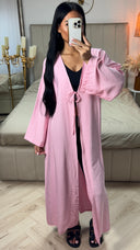Luchtige Kimono met Strikceintuur