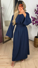 Maxi Jurk met Knoopdetails