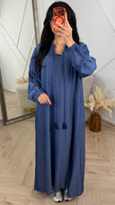 Maxi Jurk met Kwastjes en Striksluiting – MT016