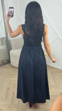 Maxi Rok met Elastische Taille