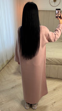 Maxi Sweater Dress met Lange Mouwen