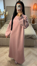 Maxi Sweater Dress met Lange Mouwen