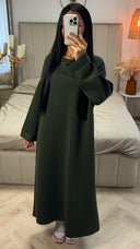 Maxi Sweater Dress met Lange Mouwen