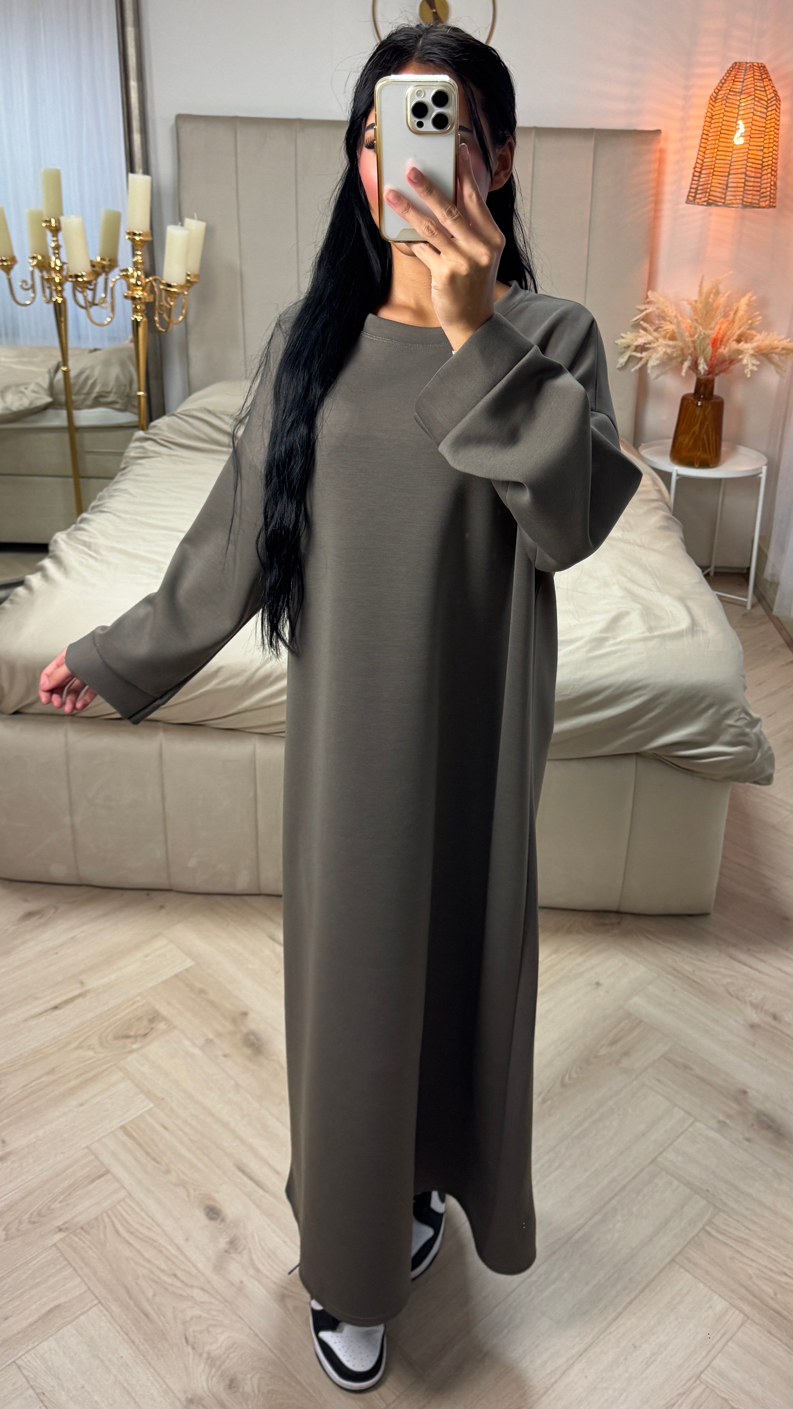 Amazoon 2025 son üretici Dubai kadınlar Abaya kadınlar için açık hırka çiçek elb