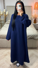 Maxi Sweater Dress met Lange Mouwen