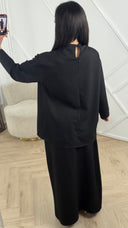 Minimal Two-Piece Set met Maxi Rok