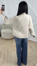 Oversized Kabel Knit Trui