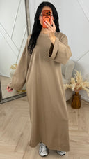 Oversized Maxi Jurk met Borstzak