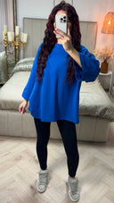 Oversized Terry Cotton T-Shirt