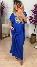 Oversized kaftan met borduursel 1892