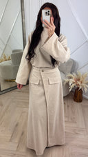 Overslagrok Set met Hoge Hals