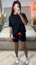 Perfect Outfit Soft Material Tee+Shorts Set
