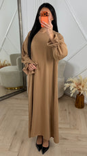Ruffle Abaya Maxi