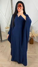 Sparkle Abaya Maxi Jurk met V-Hals