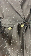 Sparkle Blazer Set met Ceintuur & Gouden Knopen