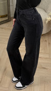 Super Stretch Wide Leg Jeans – H876-17