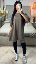 Terry Cotton Essential T-shirt Dress