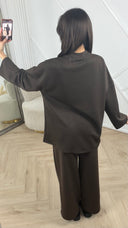 Two-Piece Set met Tuniek en Wijde Broek