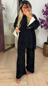 Two Piece Set met Oversized Top en Wijde Broek