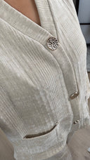 Two Piece Set met Sierknopen