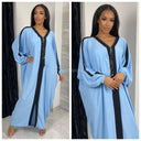 Oversized Abaya Stripe Detail
