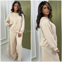 Basic Hoodie Jogging Set Super Oversized Wide Leg Set