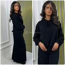 Basic Hoodie Jogging Set Super Oversized Wide Leg Set