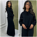 Basic Hoodie Jogging Set Super Oversized Wide Leg Set