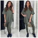 Oversized Tee + Legging Set Basic