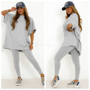 Oversized Tee + Legging Set Basic