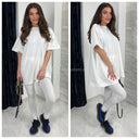 Oversized Tee + Legging Set Basic