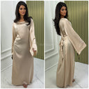 Basic Satin Dress Tie Belt