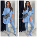 Oversized Tee + Legging Set Basic